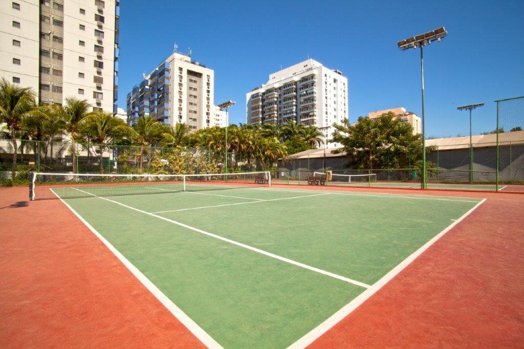 Quadra de tênis no bairro planejado Rio2